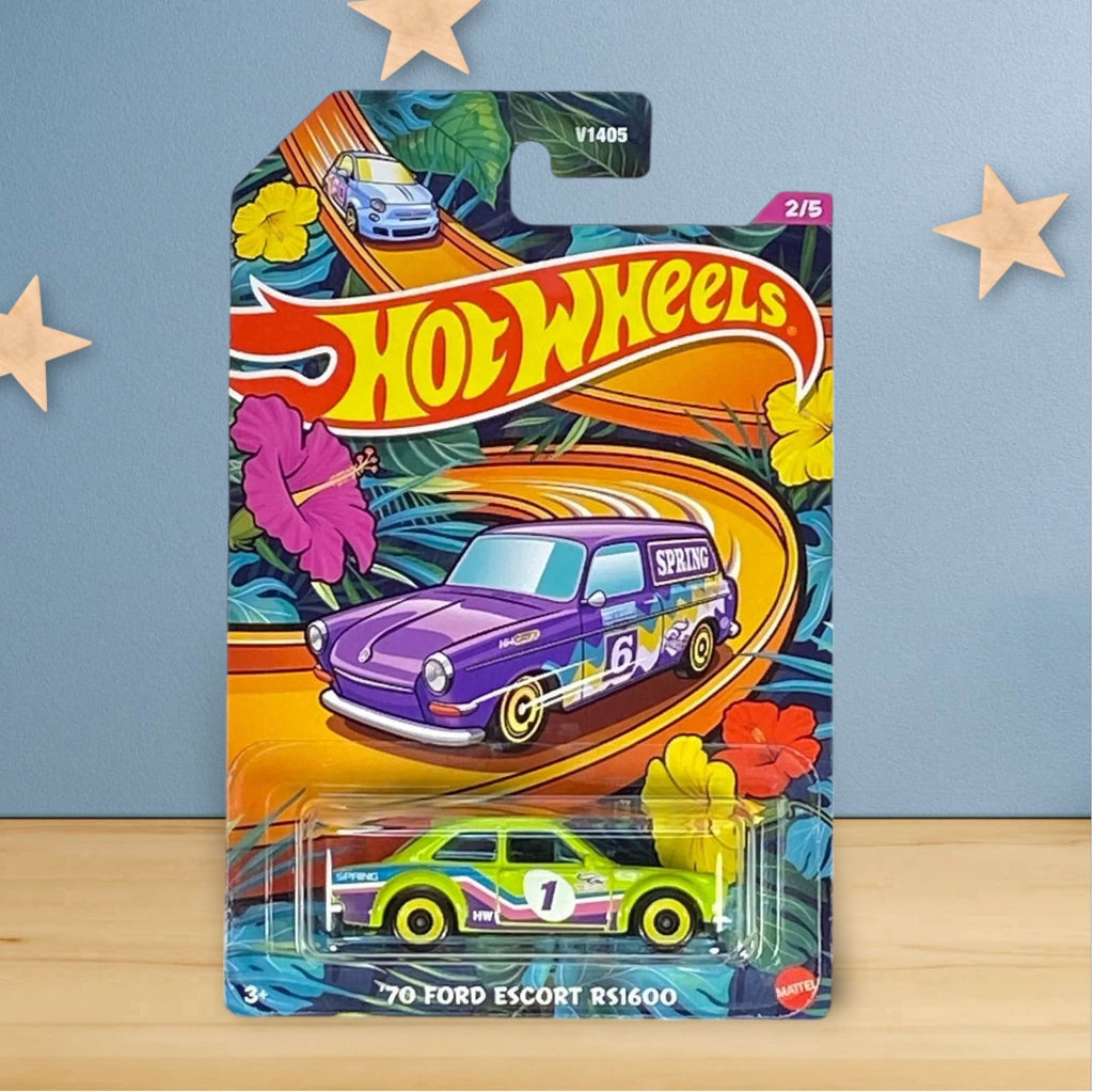 Rev Up Your Spring with the Hot Wheels Easter 2024 Collection - Set of 5 Die-Cast Vehicles!