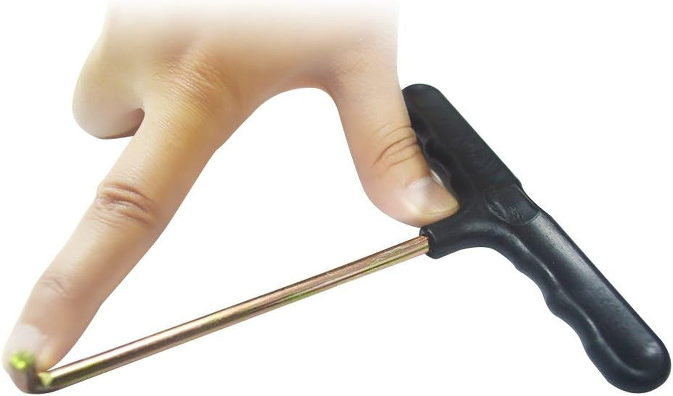 Effortless Trampoline Assembly with SANJOIN T-Hook Spring Pulling Tool