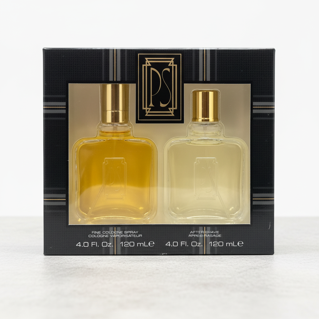 PAUL SEBASTIAN PS 2 PCS GIFT SET FOR MEN COLOGNE 4.0 Oz, AFTER SHAVE 4.0 Oz, 100% AUTHENTIC.