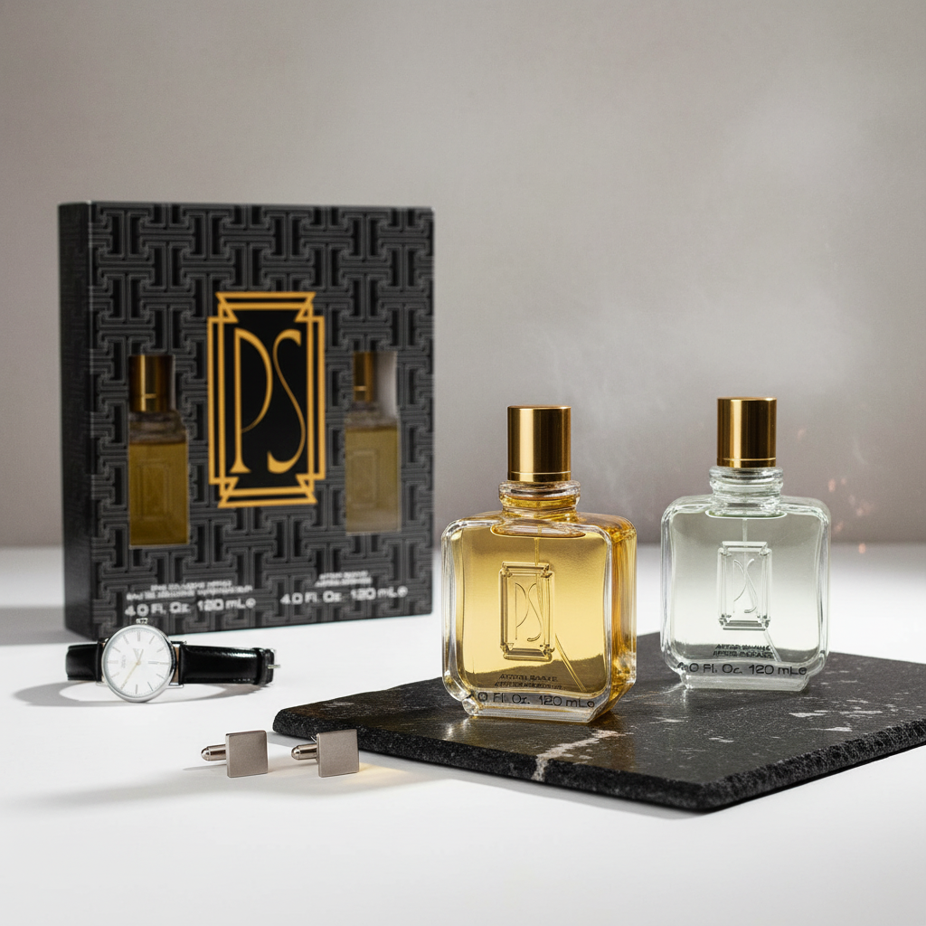 PAUL SEBASTIAN PS 2 PCS GIFT SET FOR MEN (IN DISPLAY BOX) COLOGNE 4.0 Oz, AFTER SHAVE 4.0 Oz, 100% AUTHENTIC.