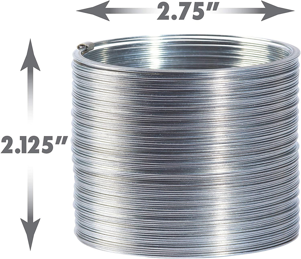Original Metal Slinky Walking Spring Toy, 2.75-Inch Diameter, Fidget Toy