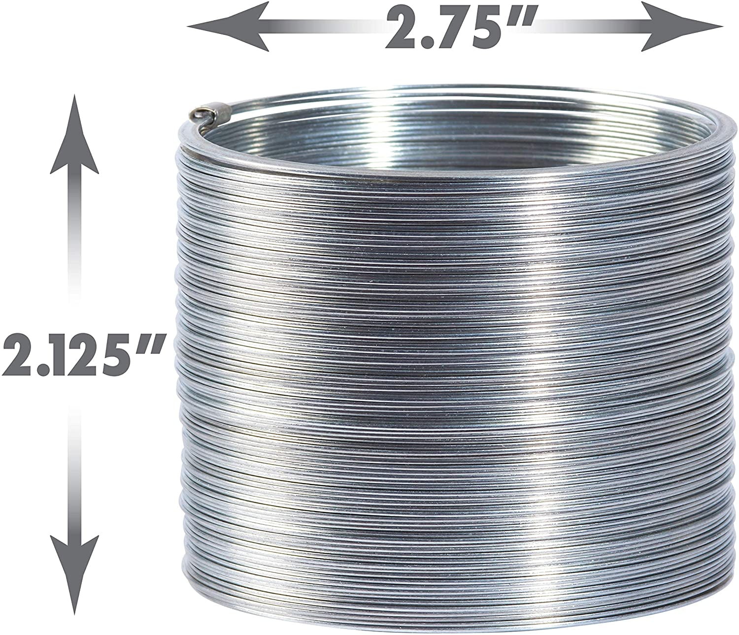 Original Slinky Walking Spring Toy - 2.75-Inch Diameter Metal Slinky - Fidget Toys (Set of 2)