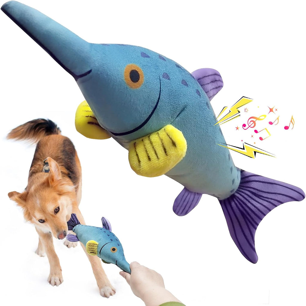 Fuufome Large Squeaky Dog Chew Toy - Perfect for Small and Medium Breed Puppies and Dogs