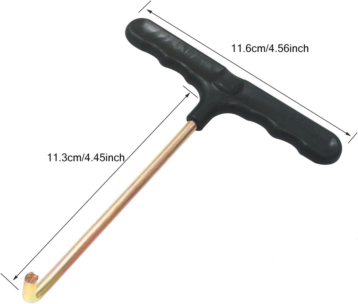 Effortless Trampoline Assembly with SANJOIN T-Hook Spring Pulling Tool