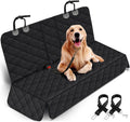 Yuntec Premium Waterproof Dog Car Seat Cover - Ultimate Non-Slip Protector for Back Seats in Cars, Trucks, and SUVs - Perfect for Pet Owners and Families - Black