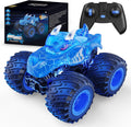 AUUGUU 2.4GHz All-Terrain Remote Control Monster Truck with Light Spray - Ideal Birthday Gift for Children Aged 3 to 8