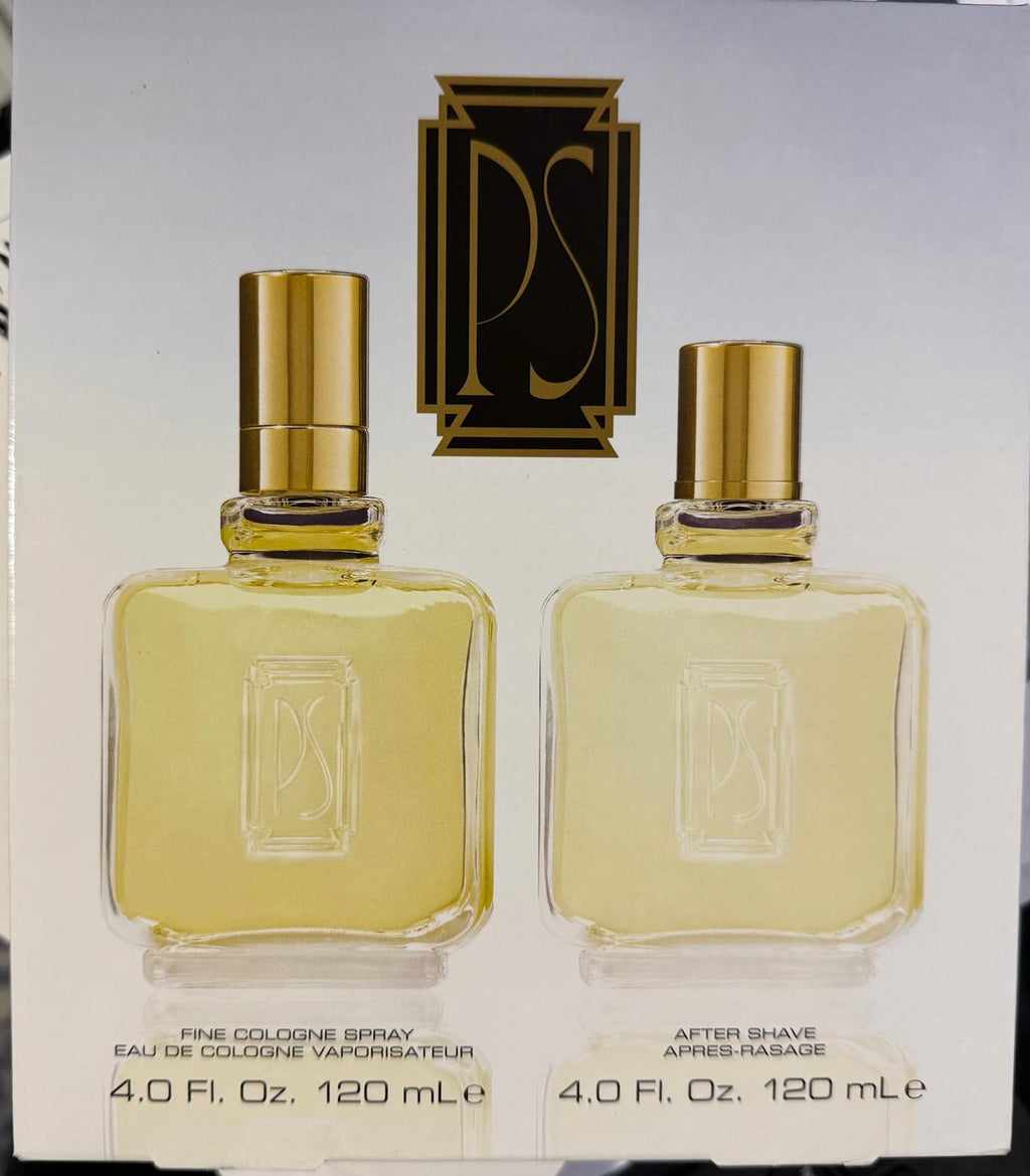 PAUL SEBASTIAN PS 2 PCS GIFT SET FOR MEN (IN DISPLAY BOX) COLOGNE 4.0 Oz, AFTER SHAVE 4.0 Oz, 100% AUTHENTIC.
