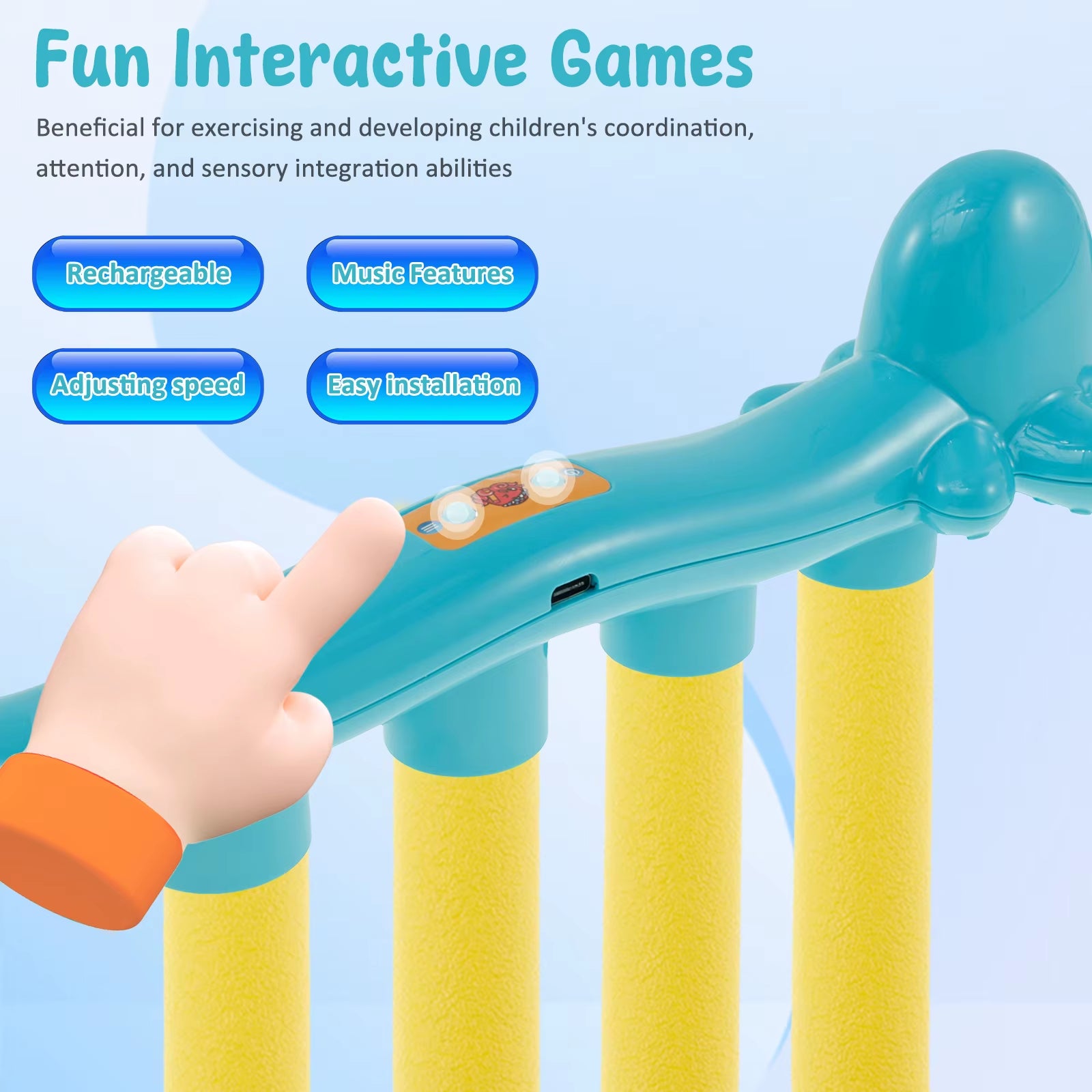 Exciting Challenge Falling Sticks Game - Enhance Hand-Eye Coordination with Fun Catching Toy for Kids and Parents!